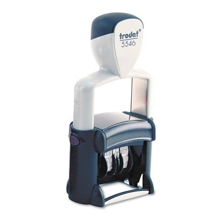 U.S. Stamp & Sign Identity Group Professional Numberer, Self-Inking, Type Size 1 1/2, Six Digits, Black T5546